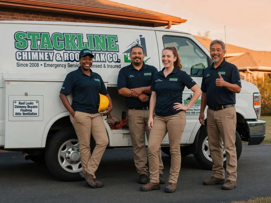 Chimney flashing repair company in Medina, WA